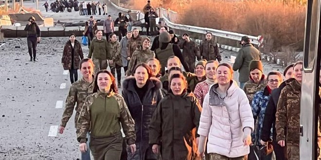 Ukrayna-Rusya arasında 218 esir takas edildi