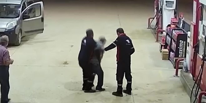Boğazına yiyecek kaçan sürücü Heimlich manevrasıyla kurtarıldı