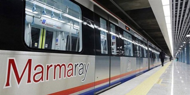 Marmaray'n tad yolcu says 9 ylda 784 milyona ulat