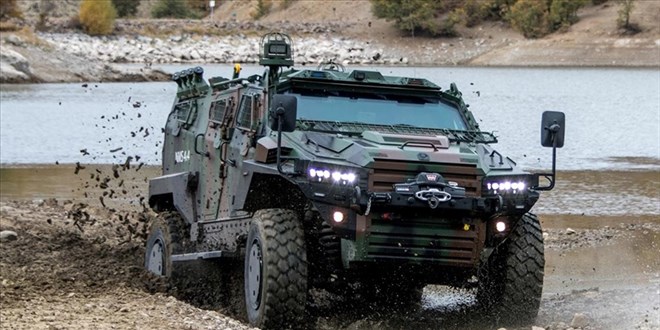 Türk zırhlısı Yörük 4x4, ihracat için direksiyon kırdı
