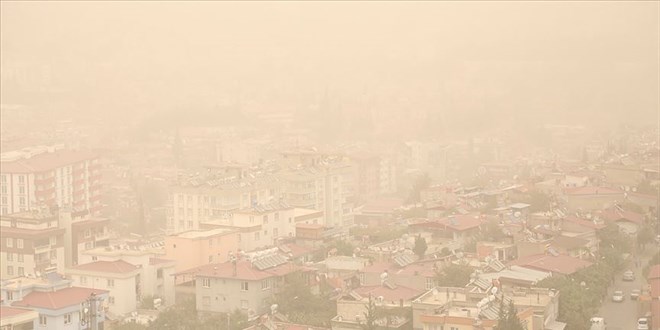 Meteorolojiden iki blge iin toz tanm uyars