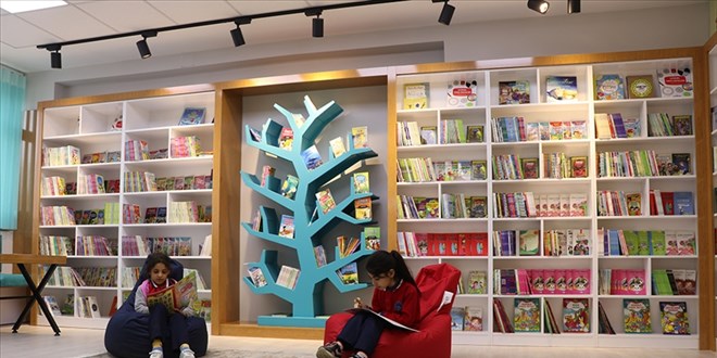 Okul kütüphanelerindeki kitap sayısı 103 milyonu aştı
