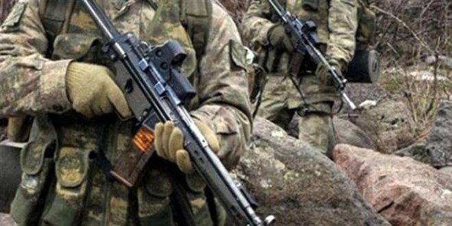 PKK'nn Ayn sa sorumlusu ldrld: MT Suriye'de operasyonda