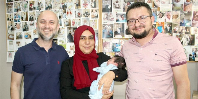 Kayseri'de yaşayan Durmuş çifti 20 yıl sonra çocuk sahibi oldu