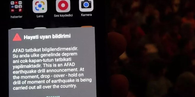 Bazı telefonlara neden tatbikat mesajı gitmedi? AFAD Başkanı açıkladı