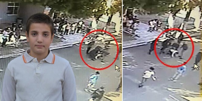 Nefes borusuna ekmek kaçan Halil'i öğretmenleri kurtardı
