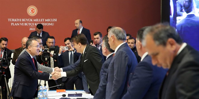 Adalet Bakanlığının 2023 yılı bütçesi Plan ve Bütçe Komisyonunda