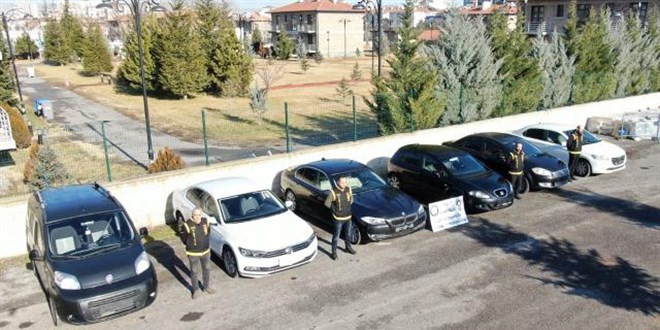 Hatay merkezli 'change araç' operasyonu: 15 araç ele geçirildi