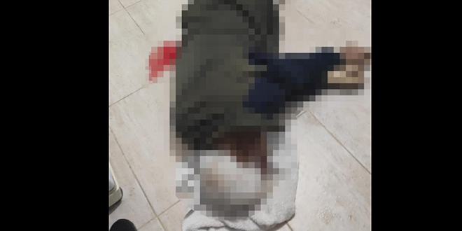 Mutfakta su içerken öldürüldü