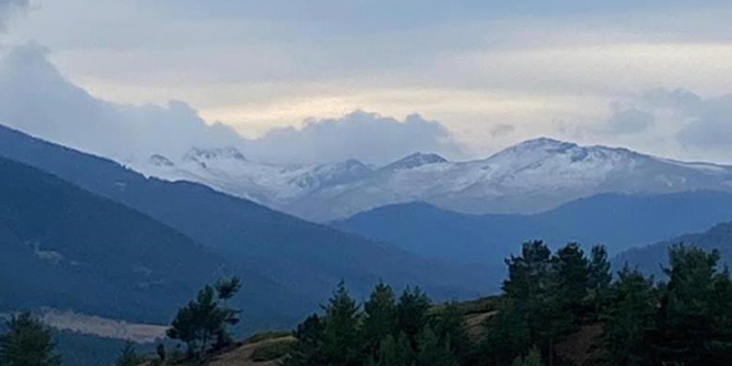 Köylü Kızı Nurgül paylaştı: Bolu'ya mevsimin ilk karı düştü