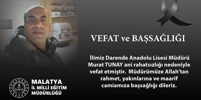 Okul Müdürü Tunay kalbine yenildi