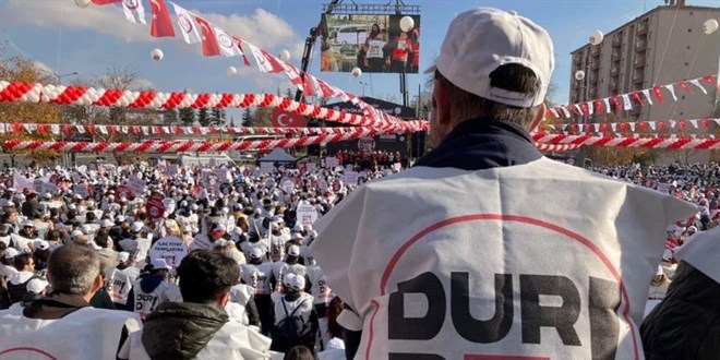 Ankara'da 'Büyük Eczacı Mitingi' düzenlendi
