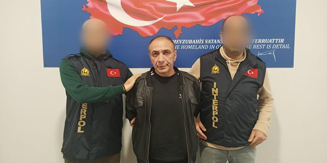 Kırmızı bültenle aranırken Almanya'da yakalanan zanlı tutuklandı