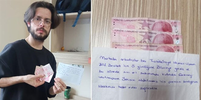 Askerlerden öğrencilere 'Hakkınızı helal edin' notu