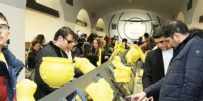 Anadolu Medeniyetleri Müzesi'nden görme engelliler için bir ilk
