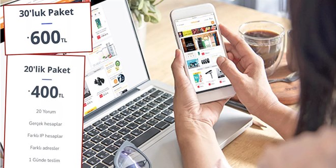Sahte 'yorum sepeti'! Vatandaşı aldatarak ticaret yapıyorlar