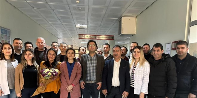 Hedef gösterilen doktora hastane başhekimi ve yönetimi sahip çıktı