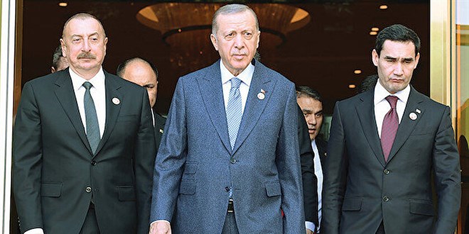 Erdoğan: Türkmen gazını Batı'ya taşıyalım