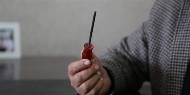 Polisin el koyduğu tornavidasına 23 yıl sonra kavuştu