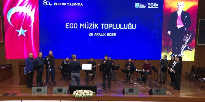 EGO çalışanları kurdukları müzik topluluğuyla stres atıyor