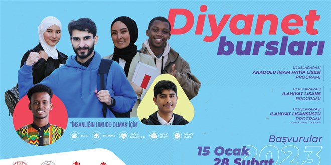 TDV uluslararası burs programlarına başvurular başlıyor