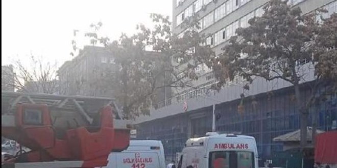 Vergi Denetim Kurulu'nda gaz kaçağı: 25 kişi hastaneye kaldırıldı