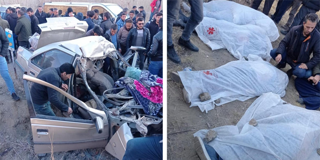İran'da Türk vatandaşları kaza yaptı: 4 ölü, 1 ağır yaralı