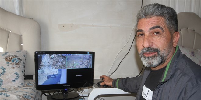 Babasından miras kedileri uzaktan takip için kamera sistemi kurdu