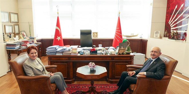 Akşener'den Kılıçdaroğlu ile Karamollaoğlu'na ziyaret