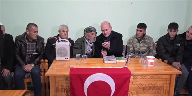 Erdoğan, Şırnak'ta şehit olan korucu Encu'nun ailesine başsağlığı diledi