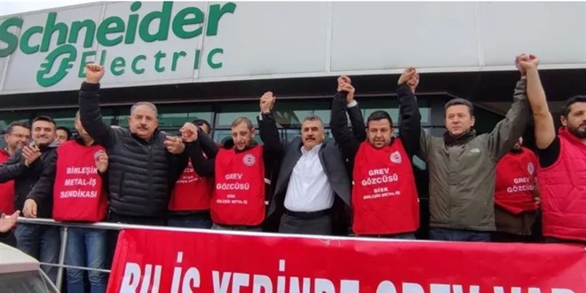 Schneider Enerji'deki grev Cumhurbaşkanı kararıyla ertelendi