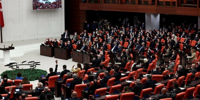TBMM Genel Kurulunda CHP, HDP ve Y Partinin grup nerileri kabul edilmedi