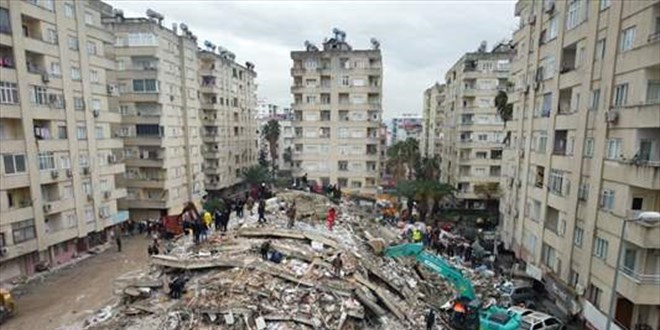 talya, bir vatandann Trkiye'deki deprem blgesinde kayp olduunu aklad