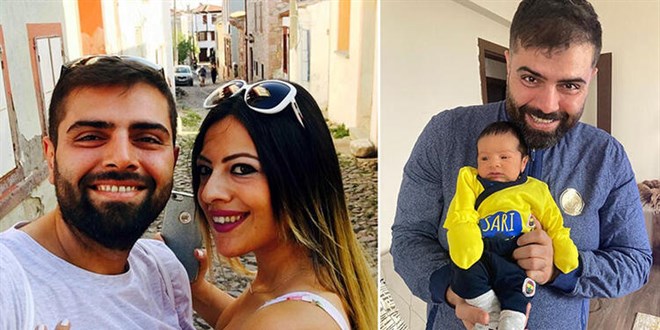 Enkazda kalan avukat, eşi ve 12 günlük bebeği hayatını kaybetti