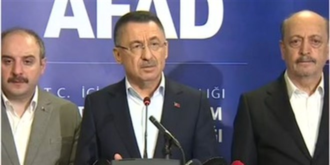 Fuat Oktay: 1 milyon civarında vatandaşımız geçici barınma merkezlerinde