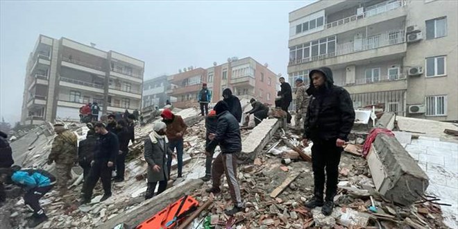 Kahramanmaraş'ın Türkoğlu ilçesinde arama kurtarma faaliyetleri tamamlandı