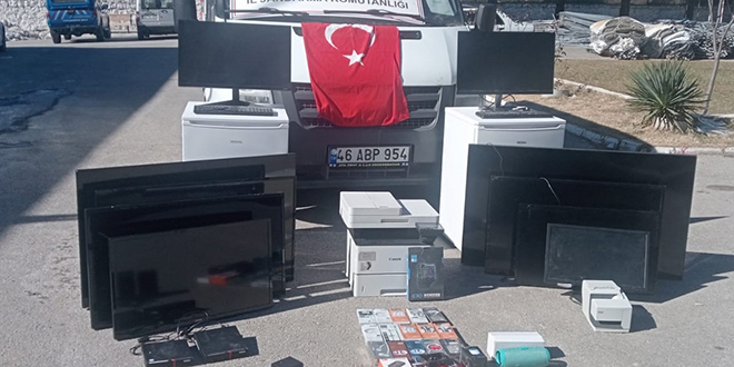 Kahramanmaraş'ta market ve evlerden hırsızlık yapan kişi tutuklandı
