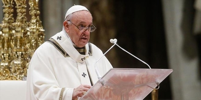 Papa Franciscus'dan deprem nedeniyle Türkiye'ye destek
