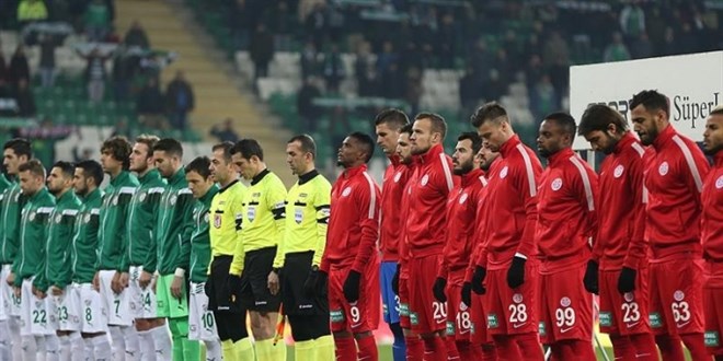 Maçlardan önce 1 dakikalık saygı duruşundu bulunulacak
