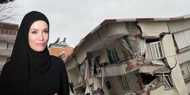Gamze Özçelik Hatay'da konteyner kent kuruyor