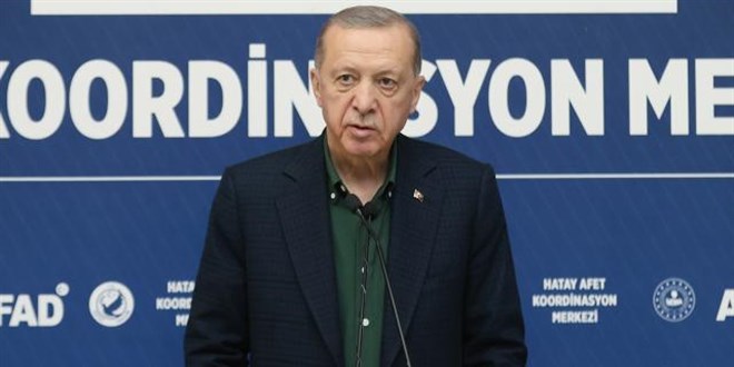 Erdoğan, deprem bölgesinde incelemede bulunmak üzere Elbistan'a gitti