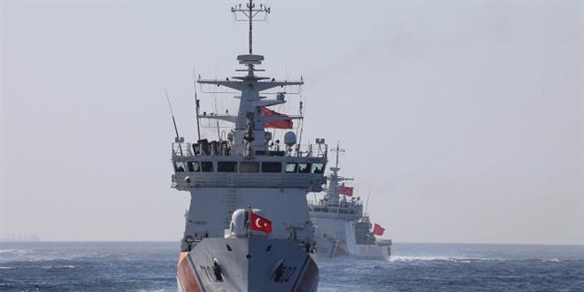 Kastamonu açıklarında tespit edilen mayın imha edildi