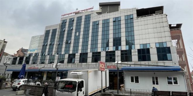 Kağıthane Devlet Hastanesi'nde tahliye çalışmaları devam ediyor