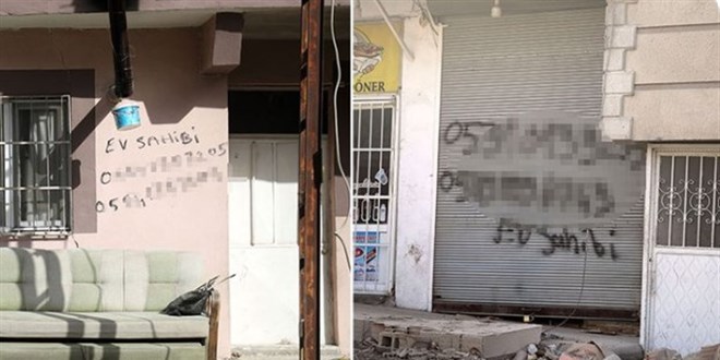 Geriye, duvarlara yazdıkları telefon numaraları kaldı