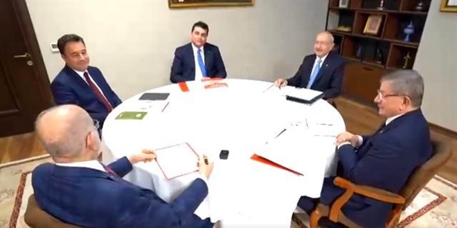 5'li masanın ortak adayı yarın kamuoyu ile paylaşılacak