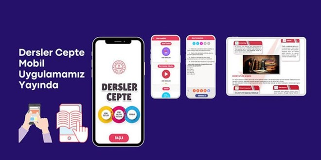 MEB'den lise öğrencileri için 'Dersler Cepte' mobil uygulaması