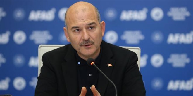 Bakan Soylu: Bir ylda yaacak yamur 1-1,5 gnde yad