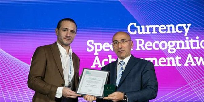 Darphane'ye uluslararası düzeyde başarı ödülü verildi