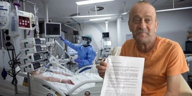 480 gün karantinada kaldı! Covid-19'u yendi şimdi sırada kanser var