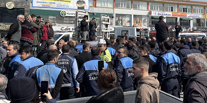 İki belediye zabıtası arasında 'ramazan etkinliği platformu' gerginliği